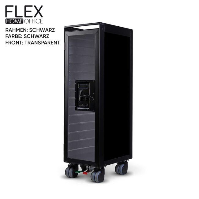 Preview: bordbar flugzeugtrolley in schwarz