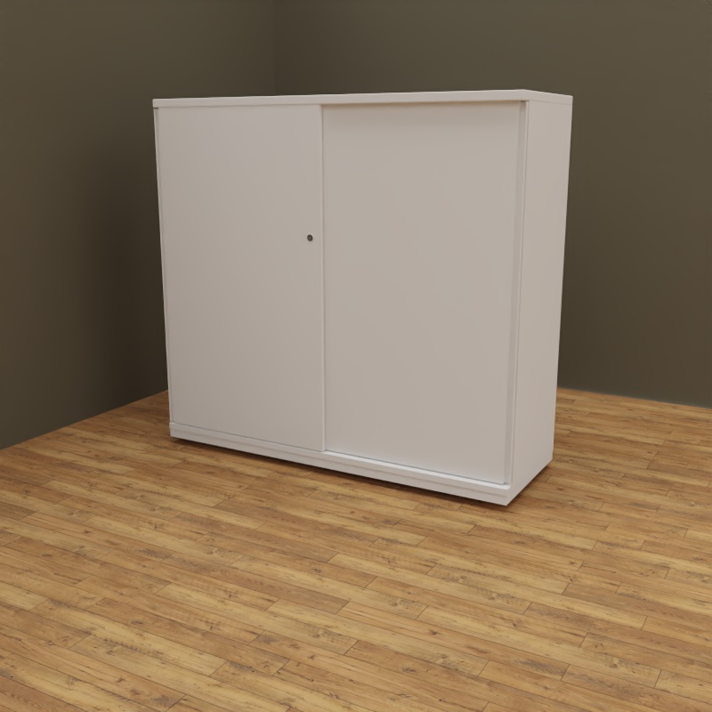  Farbe: Weiß, Breite 120cm, Tiefe 42cm, Höhe: 3 OH 